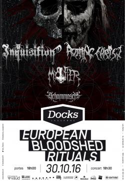 European Bloodshed Rituals (Inquisition + Rotting Christ + Mystifier + Schammasch)